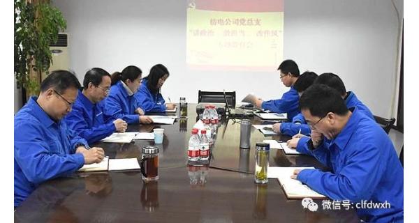 ▌長(zhǎng)嶺紡電新聞 ▌ 公司開(kāi)展“講政治、敢擔(dān)當(dāng)、改作風(fēng)”專題教育